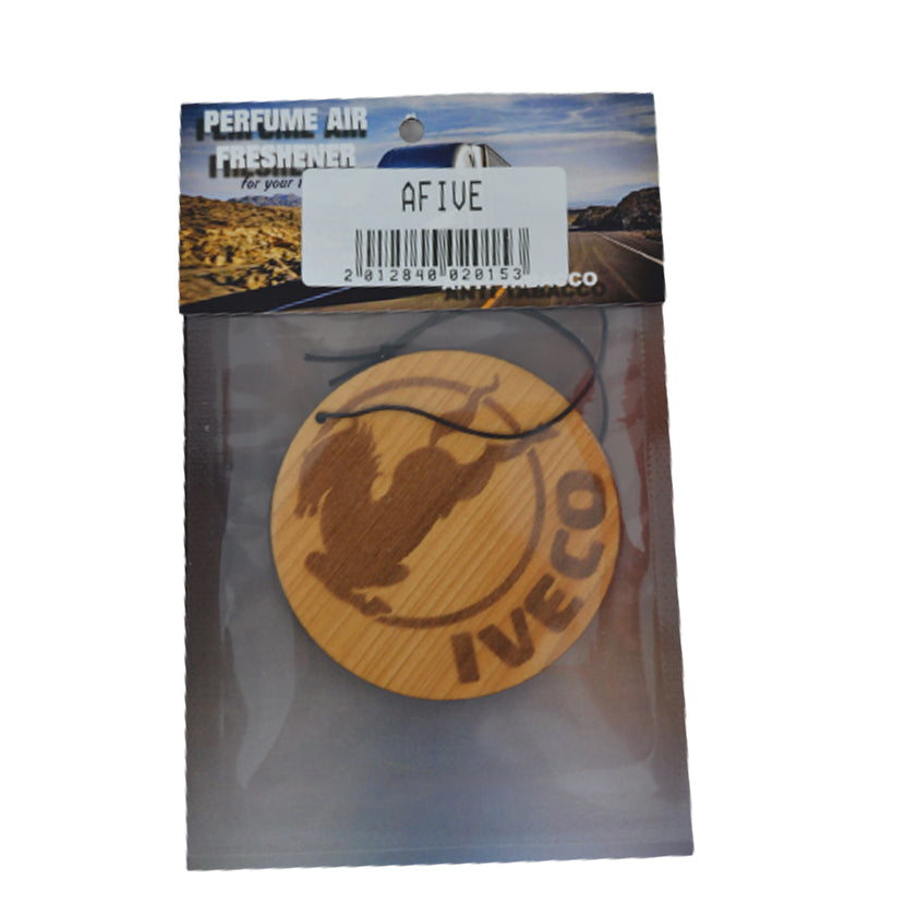 Désodorisant suspendu en bois – adapté pour les cabines IVECO