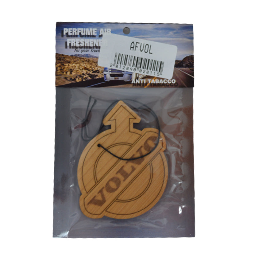 Désodorisant de voiture suspendu en bois – Adapté pour thème Volvo