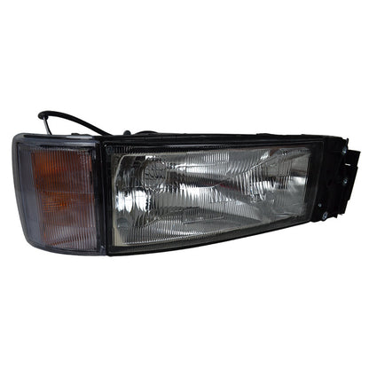 Αριστερός φανός κατάλληλος για φορτηγά Iveco – Λάμπες H3/H4, 1991–2002, με έγκριση E-mark