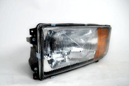Ляв фар, подходящ за Mercedes Actros MP1 – 1996–2004 г., H4/W5W/P21W, електрическо регулиране на височината, без фар за мъгла