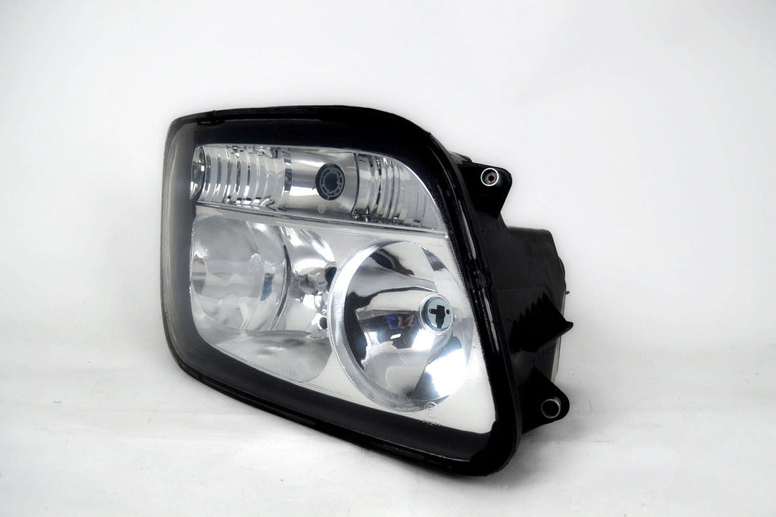 Linker Scheinwerfer geeignet für Mercedes Actros MP2 – 2003–2008, H1/H7/W5W/PY21W, ohne Leuchtweitenregulierungsmotor