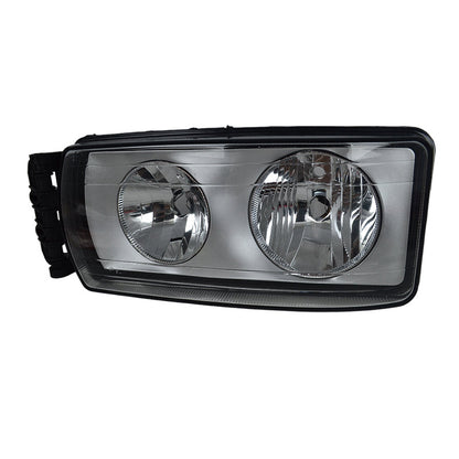 Projecteur droit adapté pour Iveco Stralis, EuroCargo, EuroTrakker et Tector – 2003–2013, H7/H7, avec fonction antibrouillard