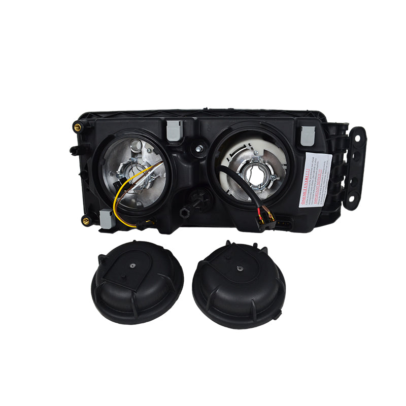 Projecteur droit adapté pour Iveco Stralis, EuroCargo, EuroTrakker et Tector – 2003–2013, H7/H7, avec fonction antibrouillard