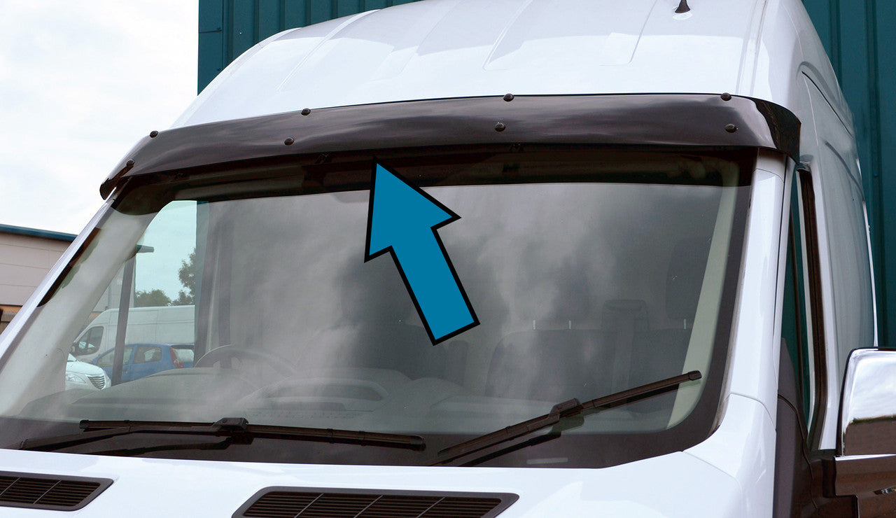 Exterior Sun Visor Suitable for Mercedes Sprinter 2018+ with Mounting Kit