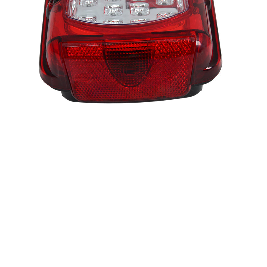 Feu arrière droit à LED adapté pour DAF – 24 V, 400 x 160 x 85 mm, entraxe de boulons 150 mm