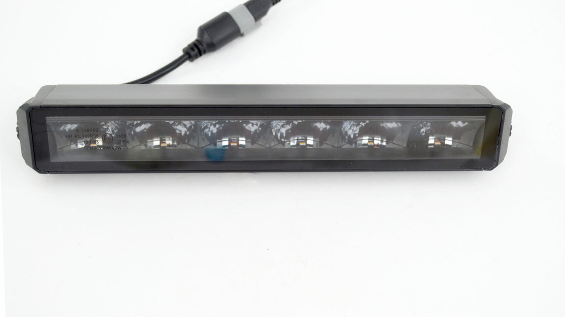 Mini rampe lumineuse LED – 45 W, 6 LED CREE, feu de route et feu de position 34,5 cm