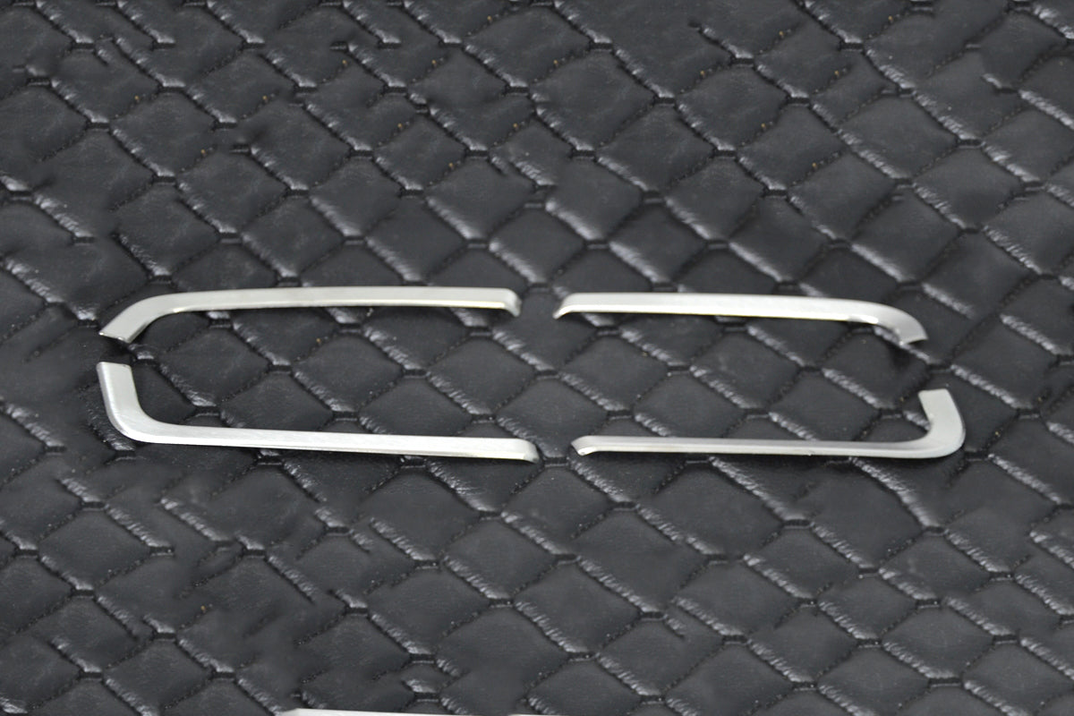 Σετ διακοσμητικών για φως θέσης εσωτερικής πόρτας – κατάλληλο για Scania S/R 2017+, αριστερή και δεξιά πόρτα, ανοξείδωτο ατσάλι χρωμίου