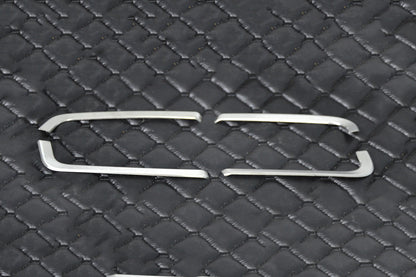 Σετ διακοσμητικών για φως θέσης εσωτερικής πόρτας – κατάλληλο για Scania S/R 2017+, αριστερή και δεξιά πόρτα, ανοξείδωτο ατσάλι χρωμίου