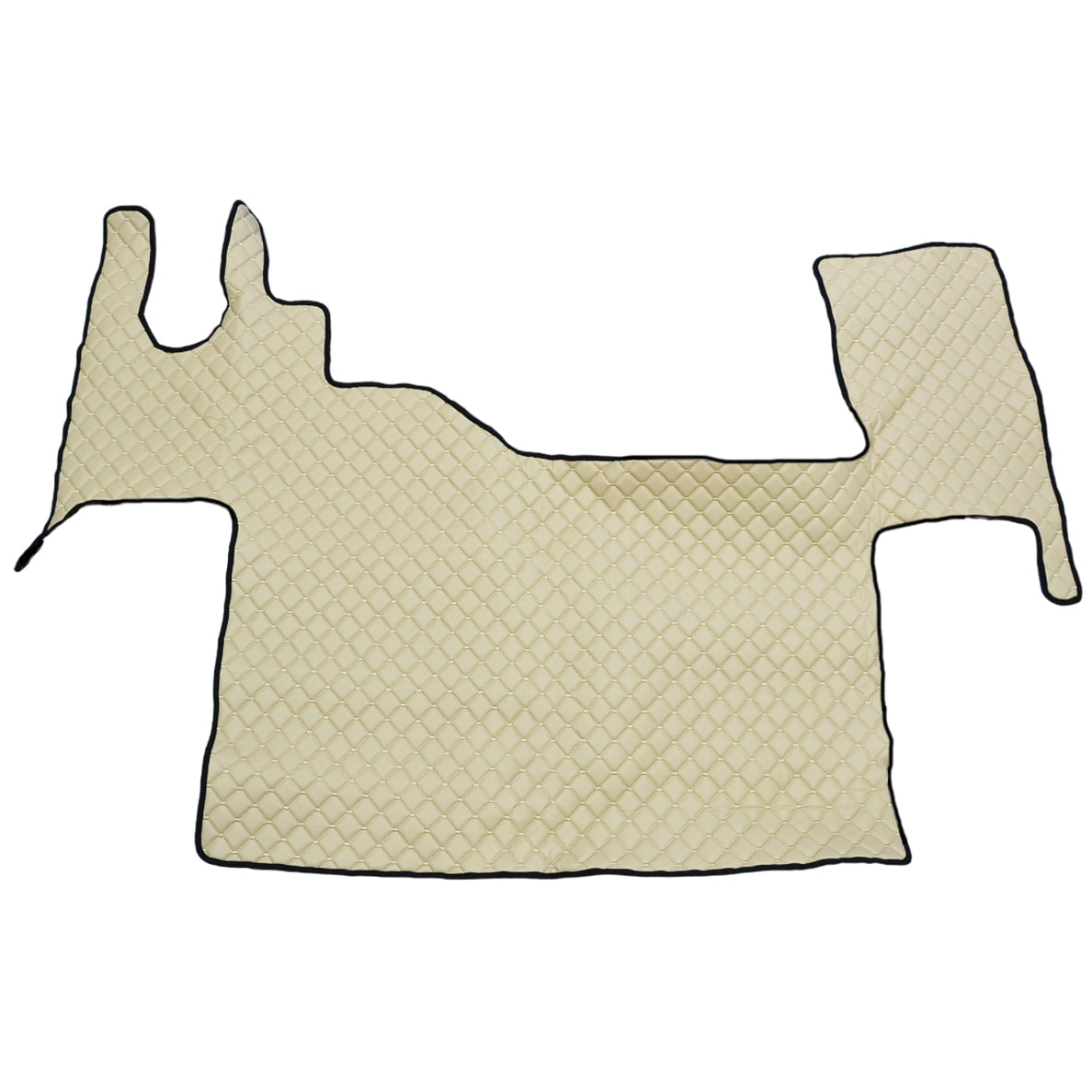 Tapis de sol en cuir beige – adapté pour Renault T 2021+