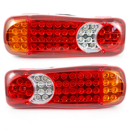 Feu arrière combiné à LED, 24 V, 350×135×85 mm, 5 fonctions