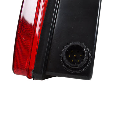 Feu arrière droit adapté pour MAN – Version à ampoules, 470 x 132 x 90 mm, 5 fonctions, connecteur latéral