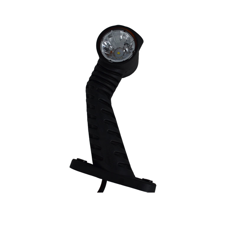 Feu triple LED gauche type corne long – 12/24 V, lampe de gabarit LED polonaise