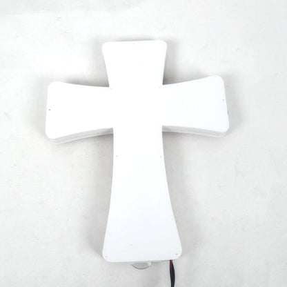 3D Illuminated Red Cross Sign, 30 × 23 × 2.5 cm