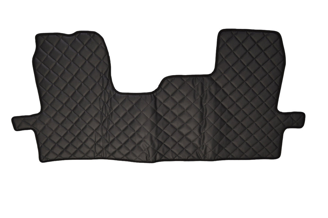 Black Eco Leather Floor Mats – suitable for Ford Transit VII 2006–2013