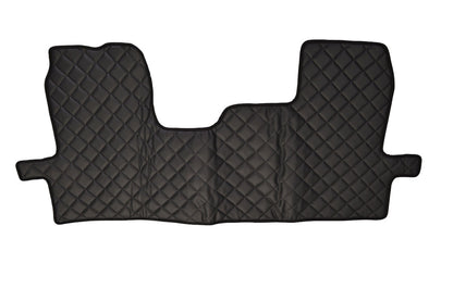Black Eco Leather Floor Mats – suitable for Ford Transit VII 2006–2013
