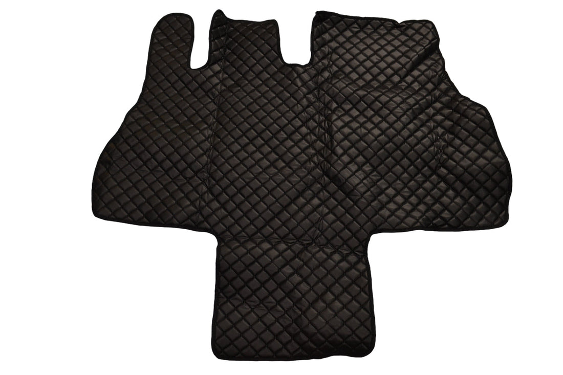 Leather Car Floor Mats – suitable for Fiat Ducato II, suitable for Citroen Jumper I, suitable for Peugeot Boxer I, 1994–2002, Black