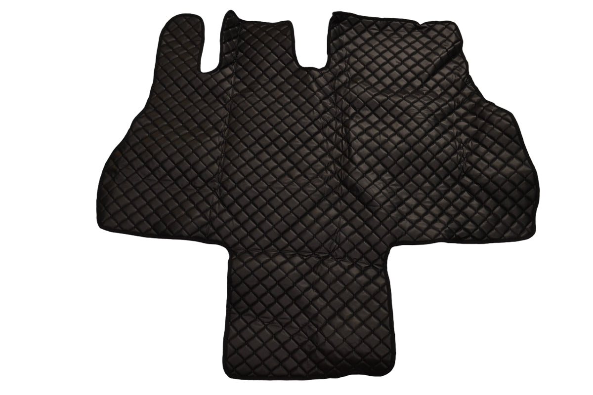 Leather Car Floor Mats – suitable for Fiat Ducato II, suitable for Citroen Jumper I, suitable for Peugeot Boxer I, 1994–2002, Black