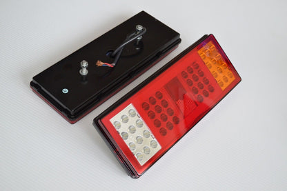 Голям правоъгълен неон LED стоп комплект 24V