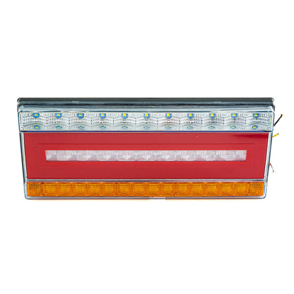 Feu arrière stop LED 24 V, 325 x 135 x 36 mm, clignotant dynamique, feu de position et de stop