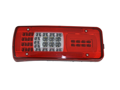 Feu arrière LED stop et position adapté pour Schmitz – droit, 24 V, 430×150×80 mm, 5 fonctions