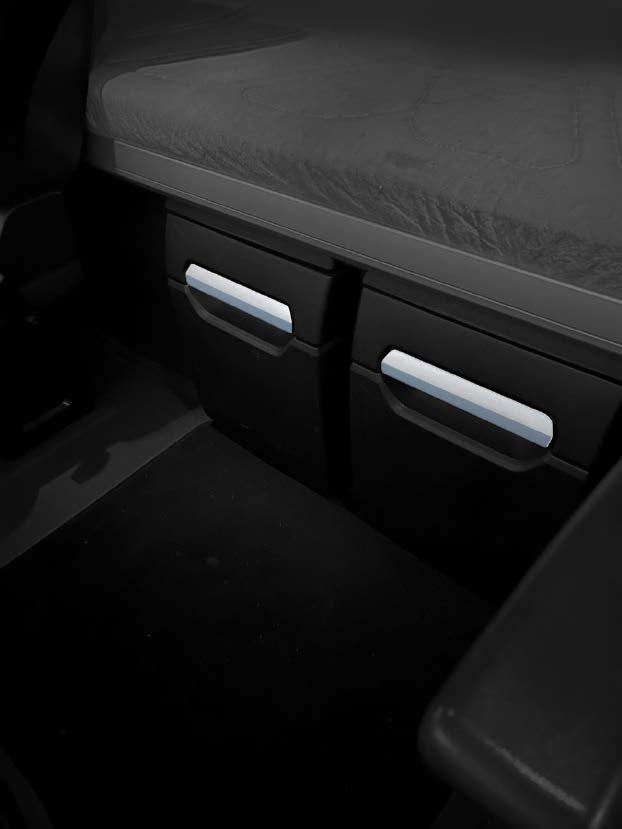 Dekorsatz Kühlschrankgriff Innenraum – 2-teilig, geeignet für Mercedes Actros MP4/MP5