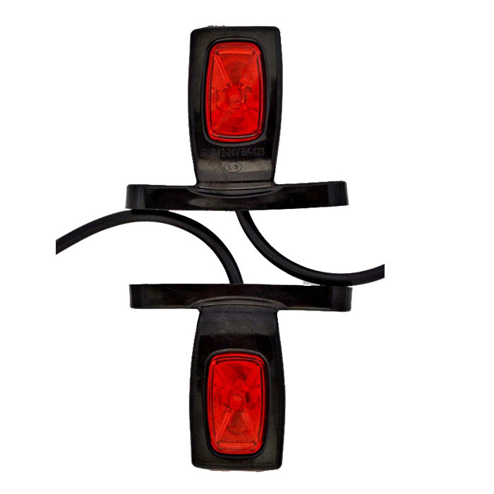 Dreifach-LED-Rechteckhornleuchte – 8 cm Zusatzmarkierungsleuchte