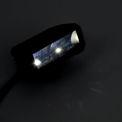 Projecteur de travail LED avec feux de jour et clignotant, 20 W, 12/24 V, homologué E, 50 × 50 × 65 mm