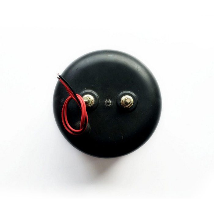 LED Hamburger-Rückleuchte Rot/Weiß 12 V 135 mm Durchmesser