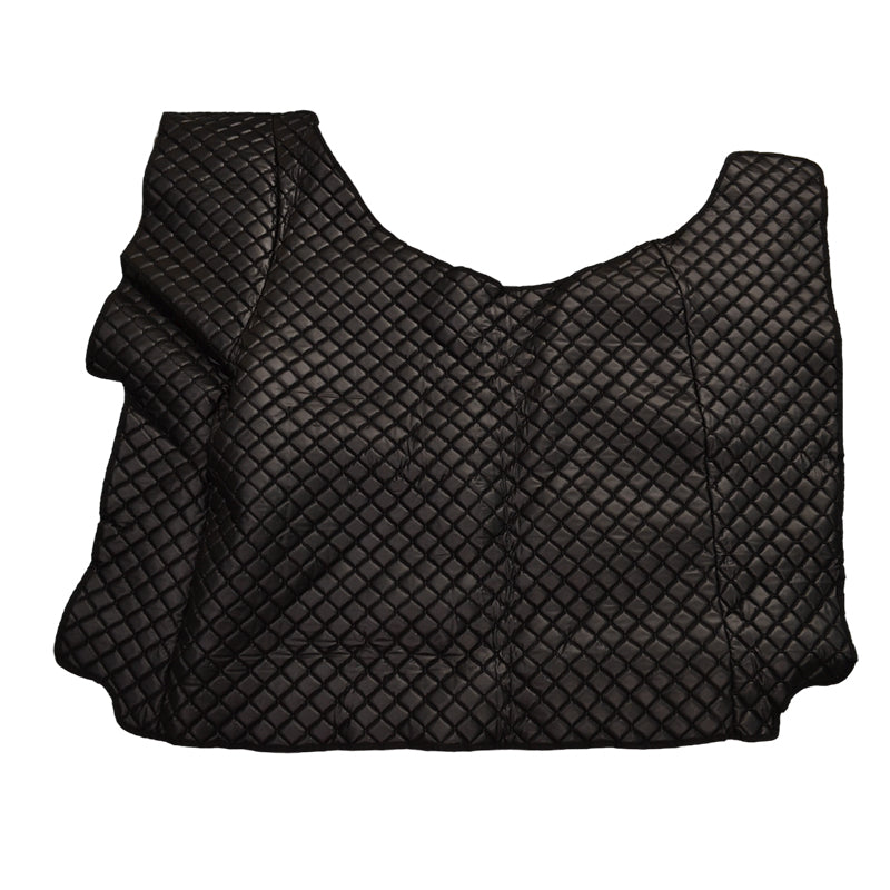 Central Leather Floor Mat – suitable for Renault T Range Tunnel, Black Eco Leather