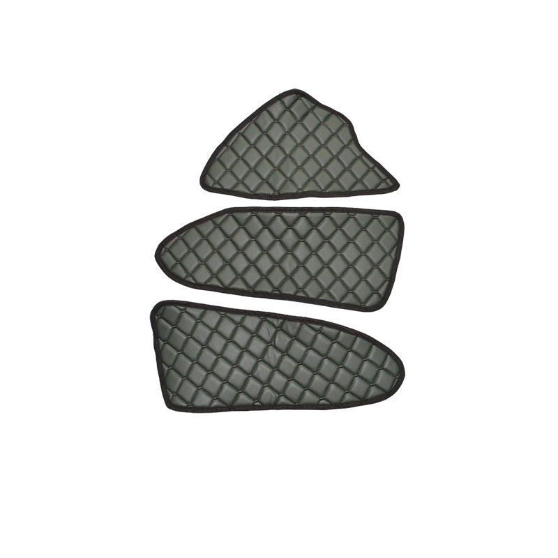 Πατάκια ταπετσαρίας πόρτας από τεχνητό δέρμα (eco leather) – κατάλληλο για Mercedes Actros MP4, Πράσινο