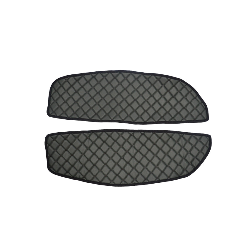 Комплект стелки за врата – изкуствена кожа (еко кожа), зелени, подходящ за MAN TGX 2007–2017