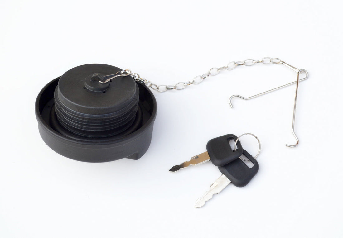 Fuel Cap – Black, Non-Nickel, 60 mm, suitable for Scania, DAF and Volvo