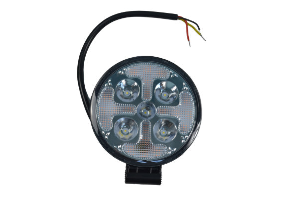 Runde Kombi-LED-Nebelleuchte mit integriertem Blinker – 11,5 cm Durchmesser