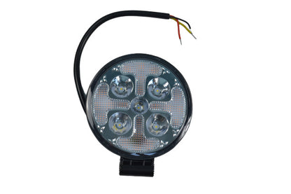 Runde Kombi-LED-Nebelleuchte mit integriertem Blinker – 11,5 cm Durchmesser