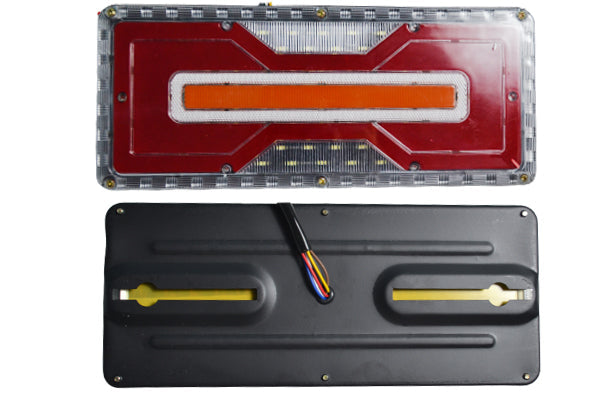 Panneau Stop Gira LED néon – 33 × 14 cm, panneau lumineux compact