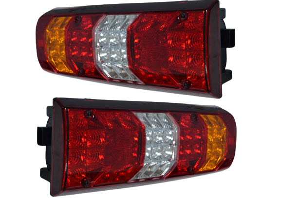 Feu arrière stop à LED droit – adapté pour Mercedes Actros MP4, connecteur HDSCS