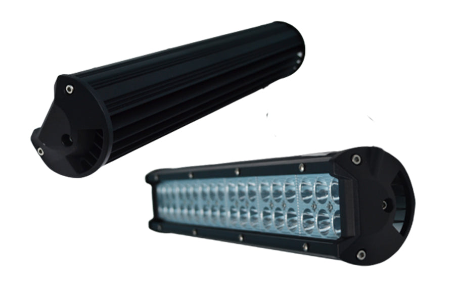 Rampe LED à double rangée, 108 W, longueur 44 cm, fixation inférieure