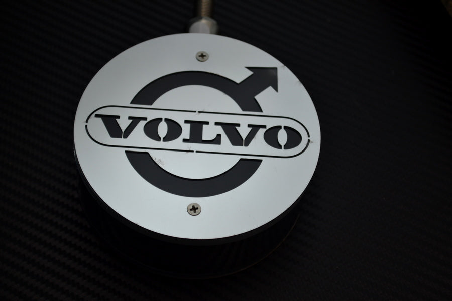 Feu de gabarit à LED pour rétroviseur – jaune/rouge, 24 V, diamètre 10 cm, adapté pour Volvo