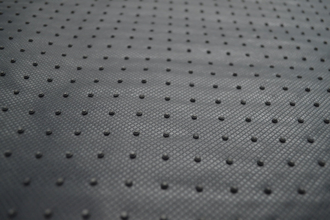 Black Eco Leather Floor Mats – suitable for Peugeot Boxer, suitable for Fiat Ducato, suitable for Citroen Jumper, 2006+