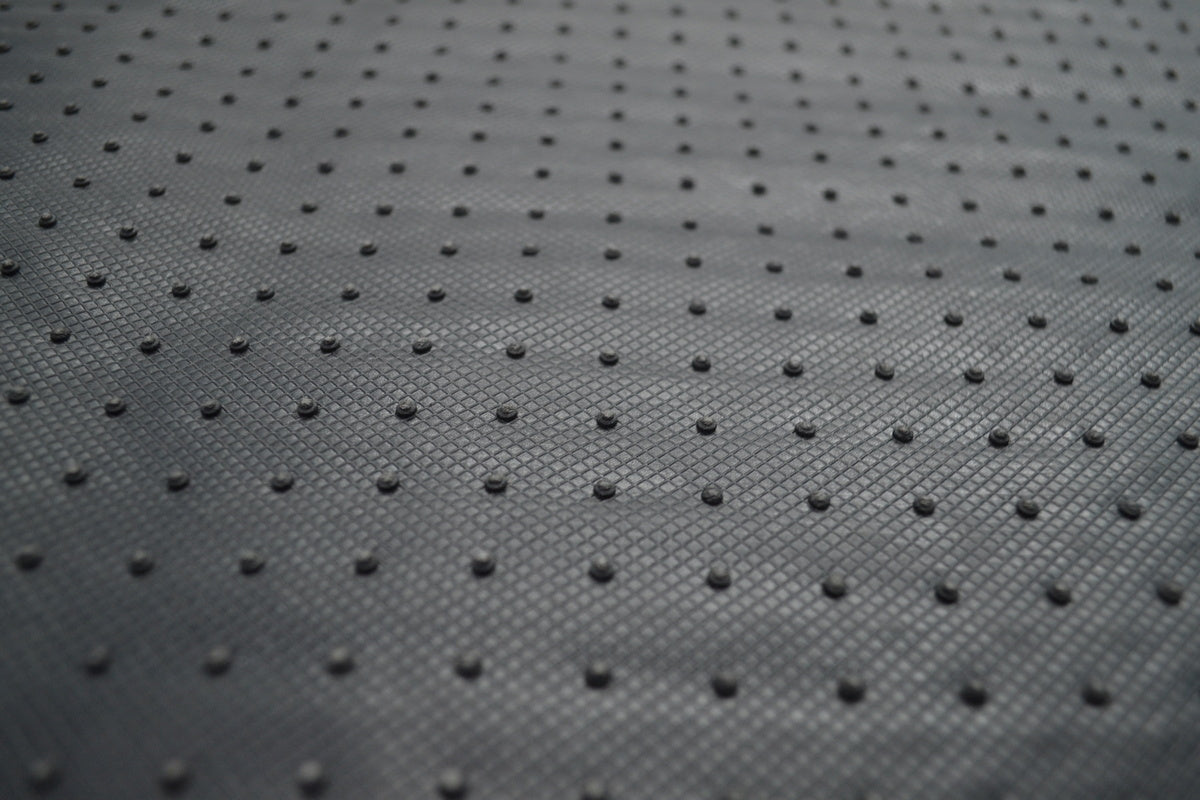 Black Eco Leather Front Floor Mats – suitable for Peugeot Boxer, suitable for Fiat Ducato, suitable for Citroen Jumper (from 2006)