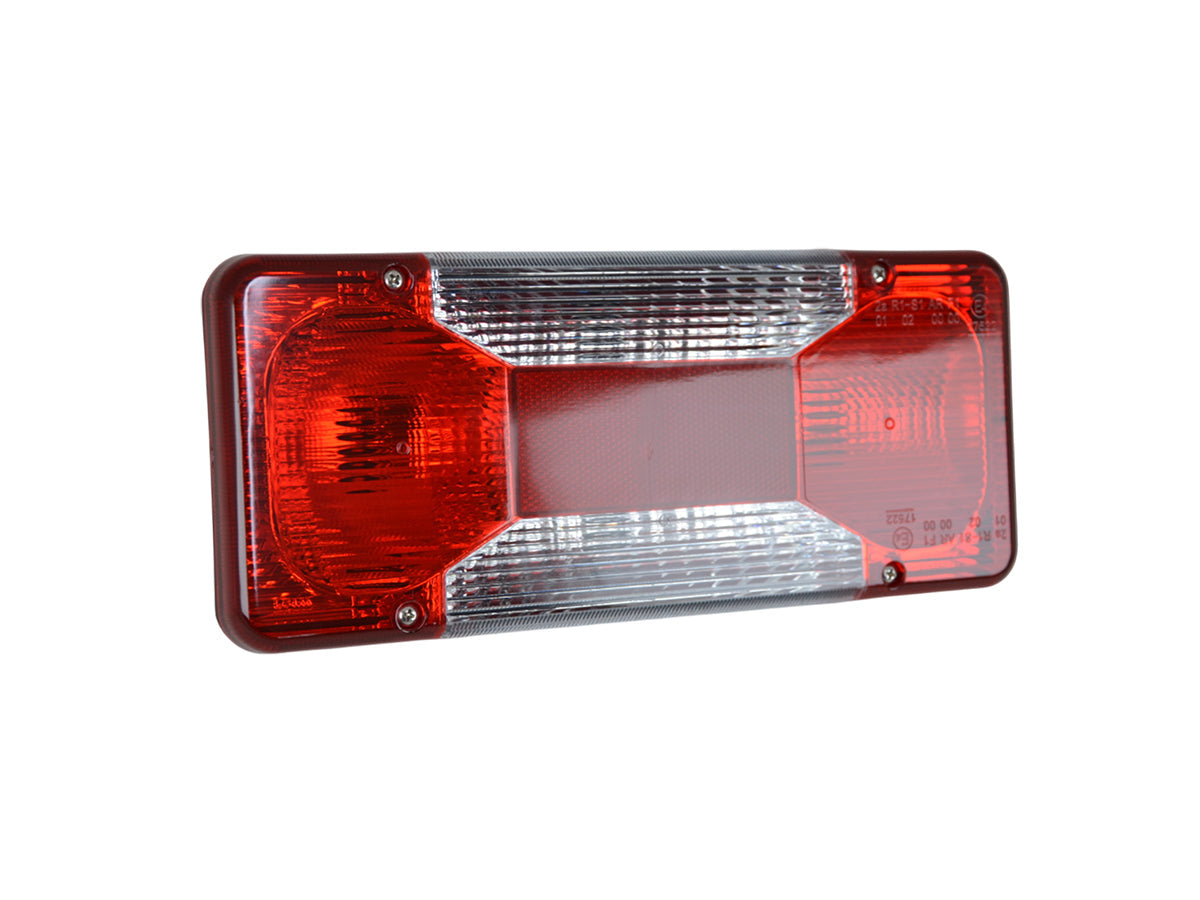 Left Rear Tail Light – suitable for Iveco Daily Pickup 2006+, AMP Socket, Without Number Plate Light