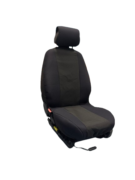 Housses universelles pour sièges avant ELEGANCE, noir, lot de 2