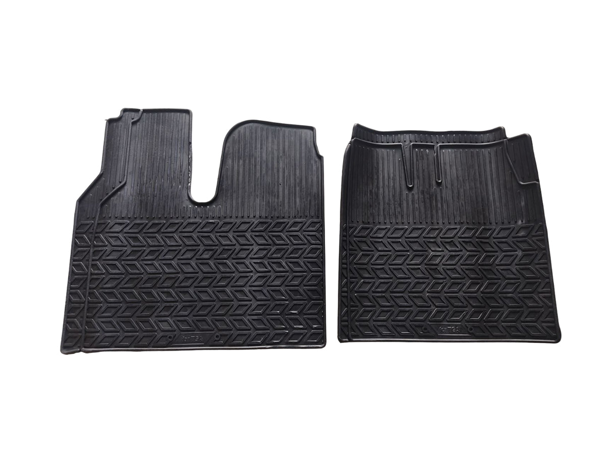 Jeu de tapis de sol en caoutchouc – adapté pour MAN TGX, TGA, TGM et TGL, noir, conducteur et passager