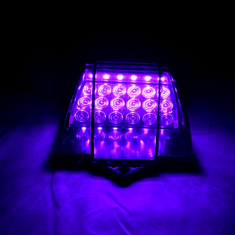 Jeu de feux de toit à LED violettes, 18 diodes, lot de 2, adapté pour Volvo