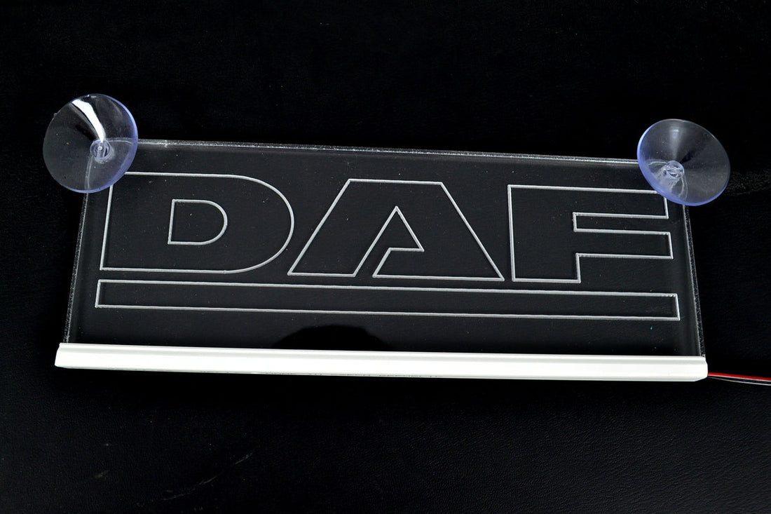 Circular Suitable for DAF Identification Sign – 250 mm Diameter