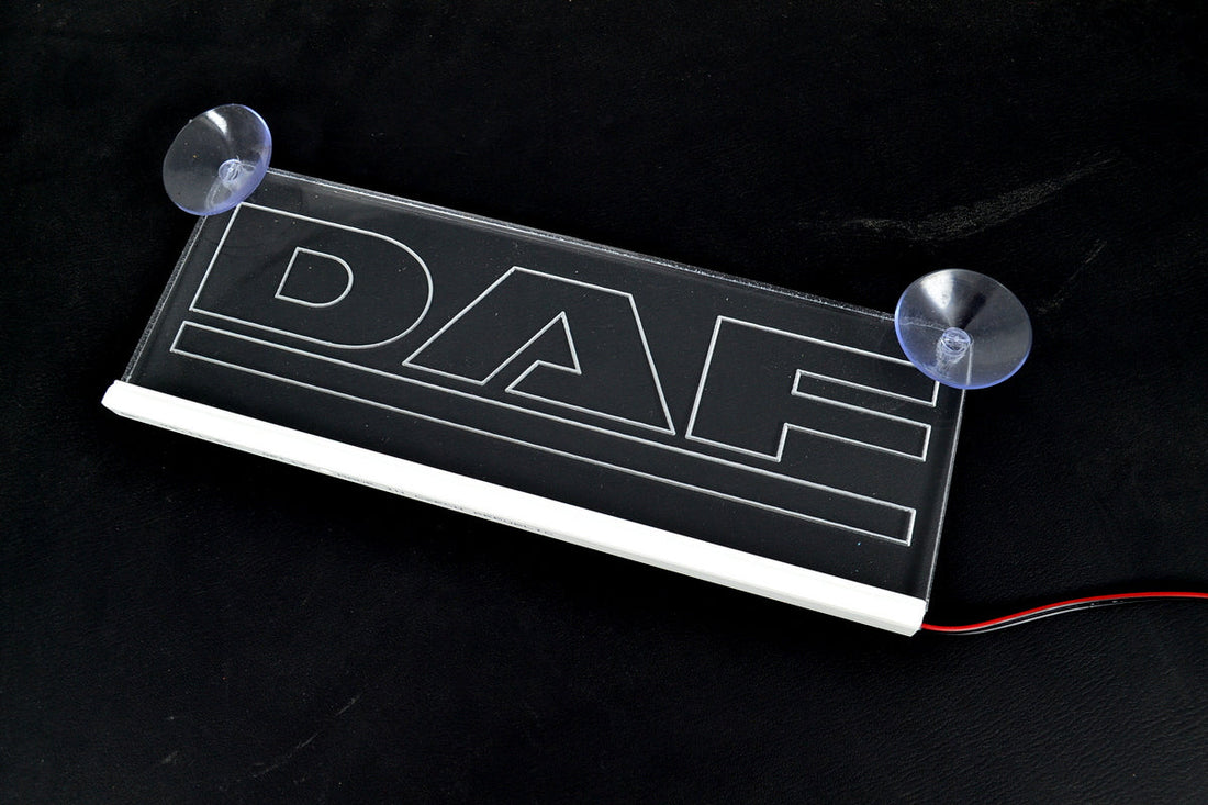 Circular Suitable for DAF Identification Sign – 250 mm Diameter