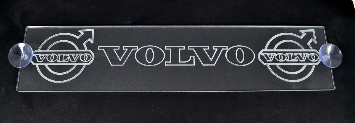 Panneau rectangulaire double face – longueur 500 mm, adapté pour Volvo