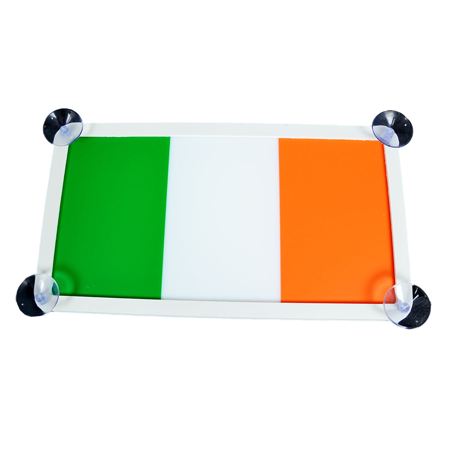 3D Ireland декоративна LED табела зелено, бяло, оранжево 12V 17 x 31 x 2.5 cm
