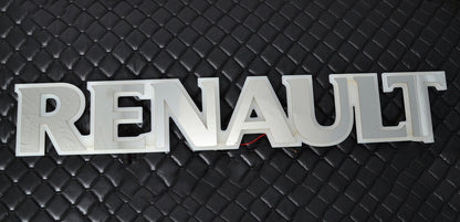 Светещ емблема за решетка със синя светлина, 24V – подходящ за Renault