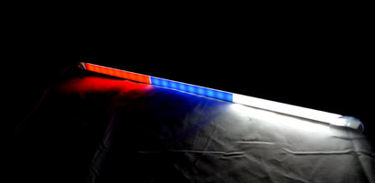 Λάμπα LED σωληνωτή σήμανσης, 50 cm, λευκό/μπλε/κόκκινο, 12/24 V, για αυτοκίνητα και φορτηγά οχήματα